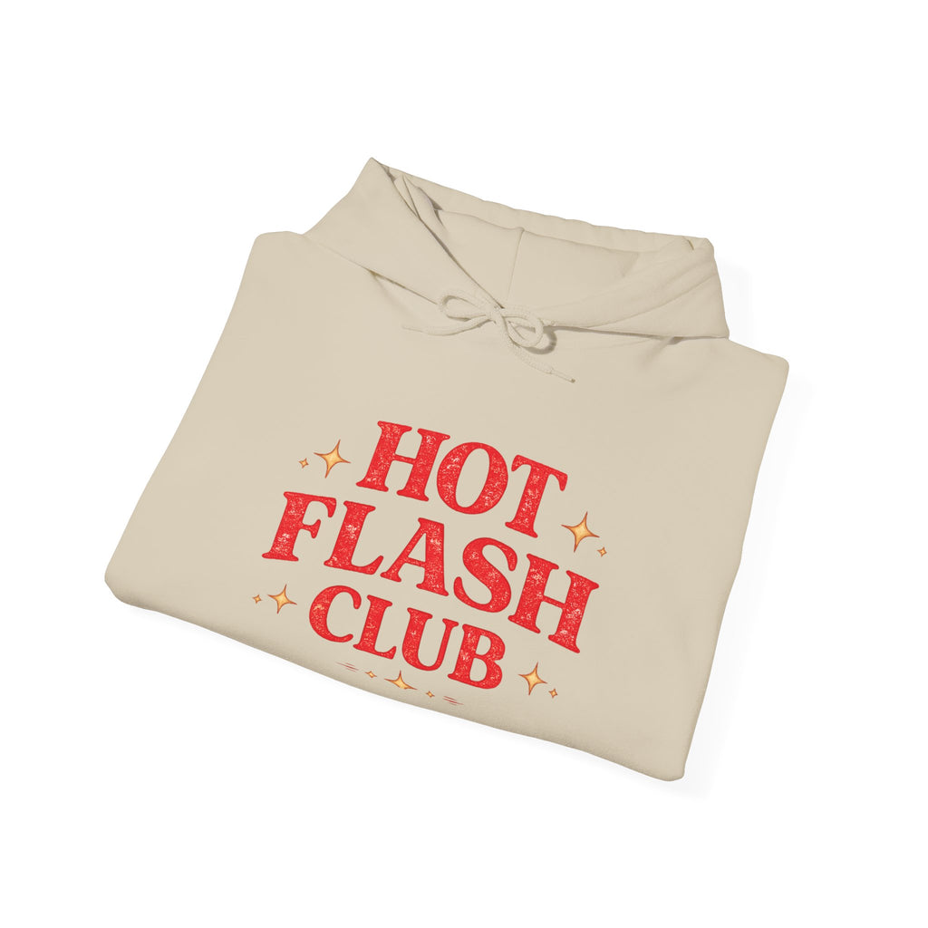 Hot Flash Club Hoodie | Retro Menopause Sweatshirt | Funny Midlife Gift