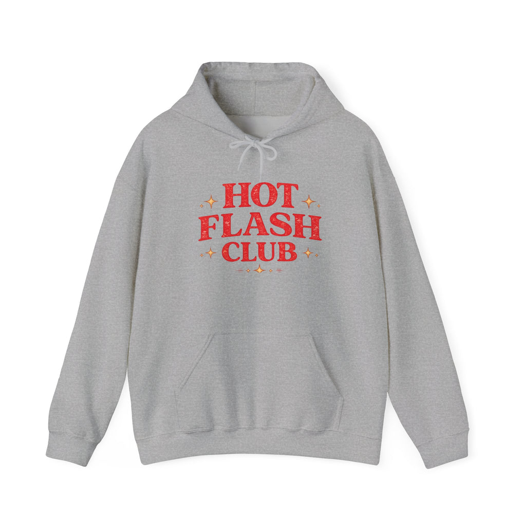 Hot Flash Club Hoodie | Retro Menopause Sweatshirt | Funny Midlife Gift