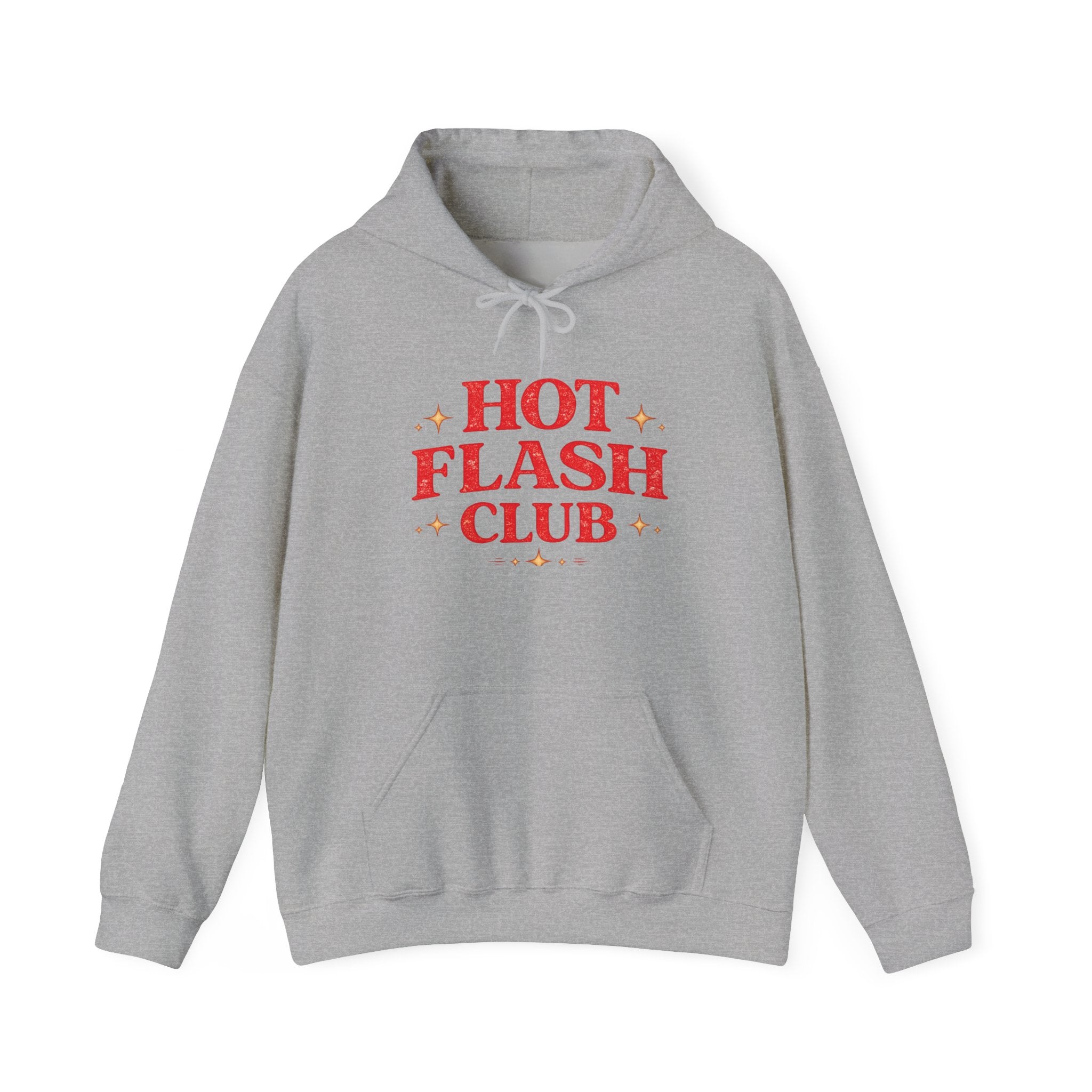 Hot Flash Club Hoodie | Retro Menopause Sweatshirt | Funny Midlife Gift