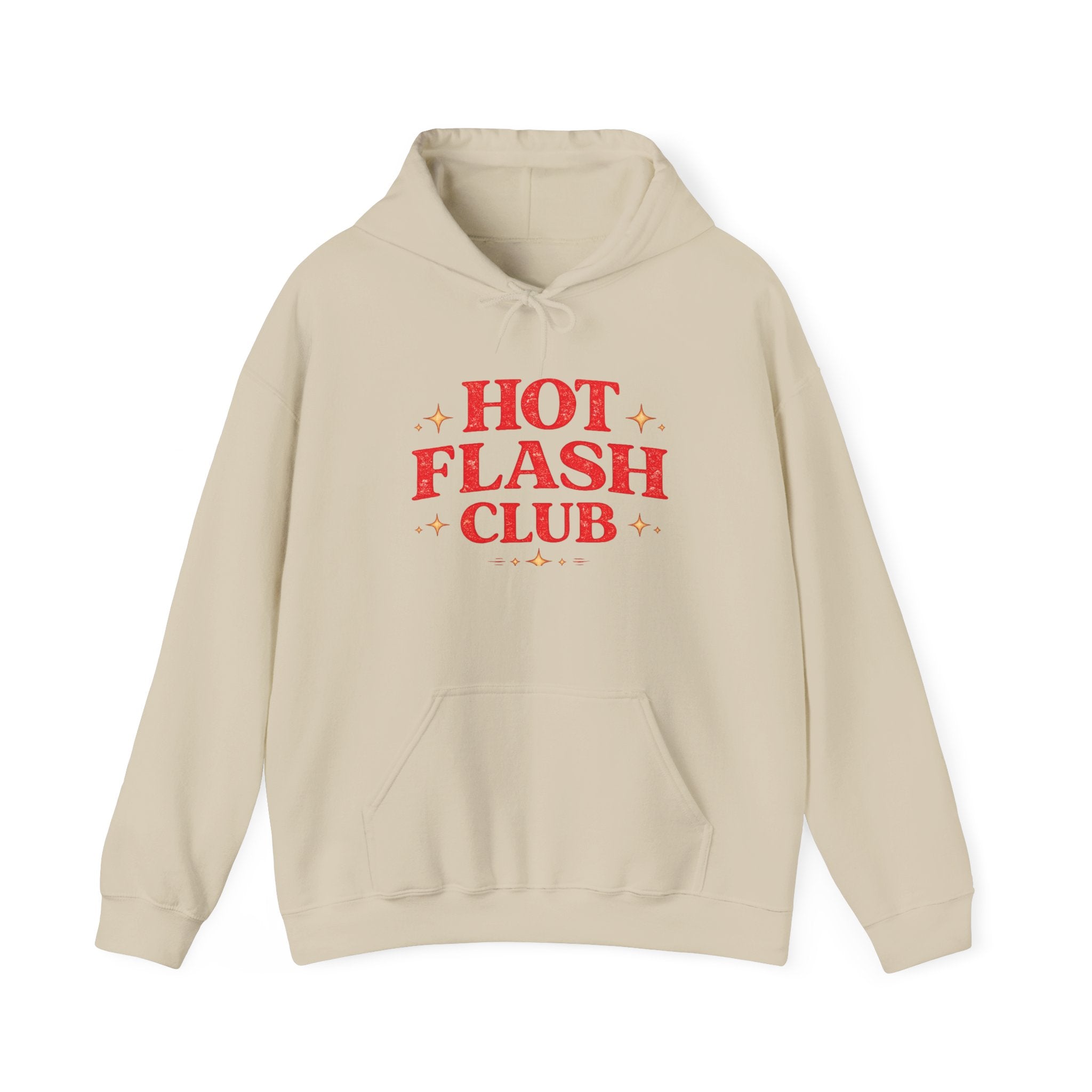 Hot Flash Club Hoodie | Retro Menopause Sweatshirt | Funny Midlife Gift
