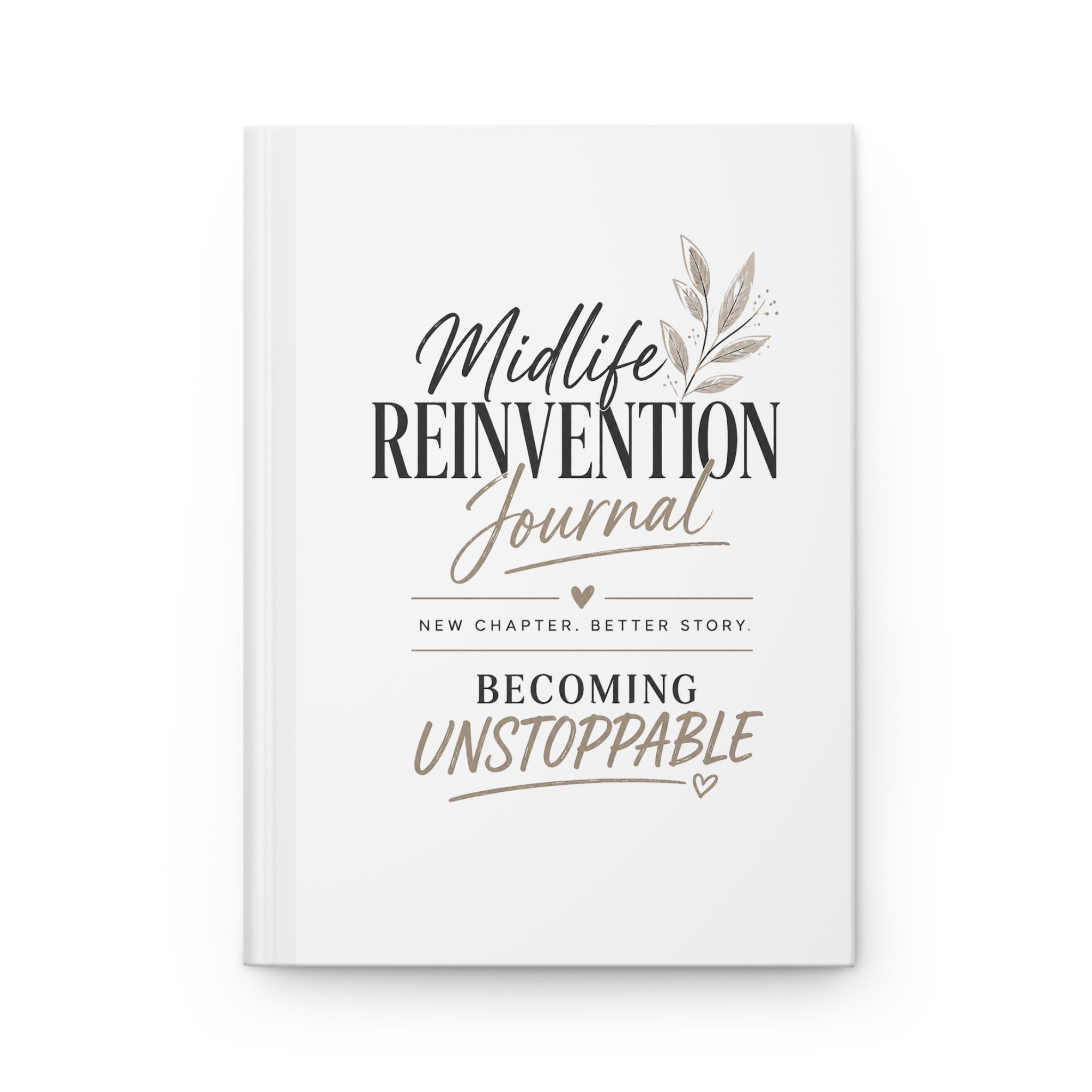 Midlife Reinvention Journal | Hardcover Notebook