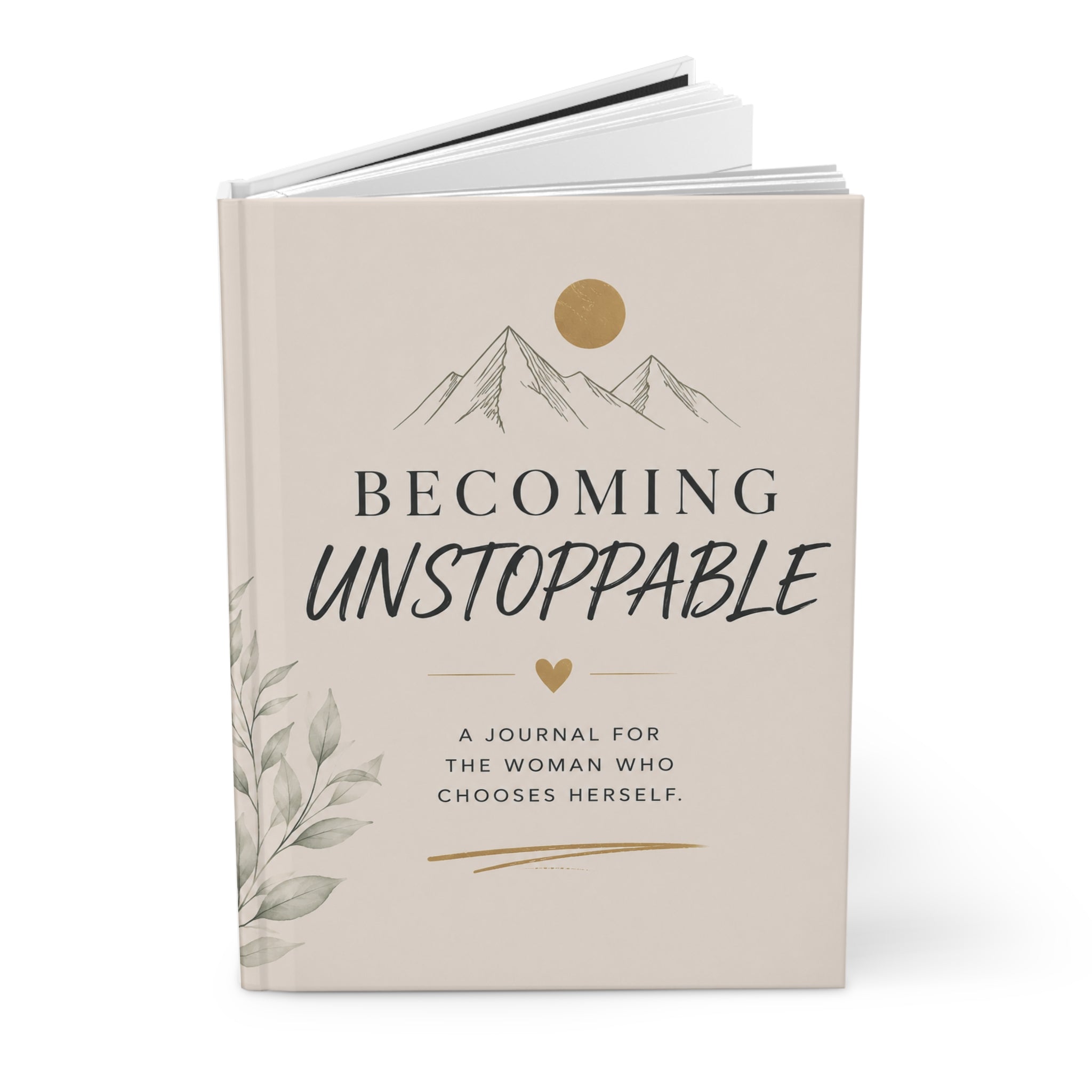 Becoming Unstoppable Journal for Women | Self-Growth