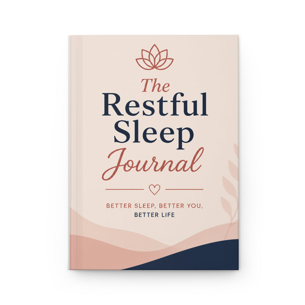 Sleep Journal for Women | Guided Wellness Journal | Better Sleep Journal | Self Care Gift for Women | Bedtime Reflection Journal