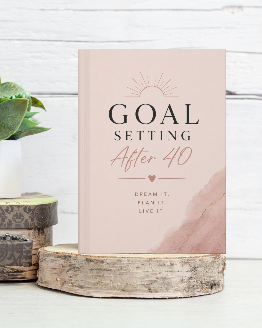 Goal Setting Journal for Women Over 40 | Planner