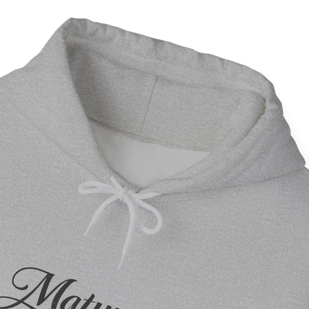 Mature-ish Hoodie, Funny Midlife Cozy Sweatshirt, Playful Adulting Pullover