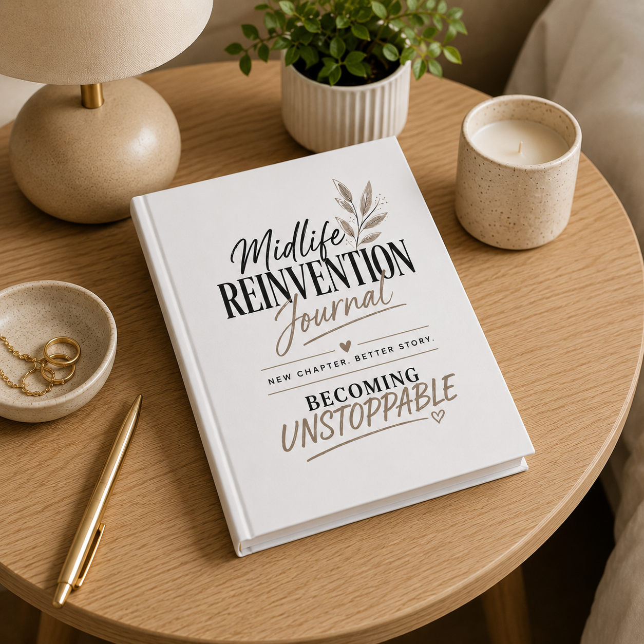 Midlife Reinvention Journal | Hardcover Notebook