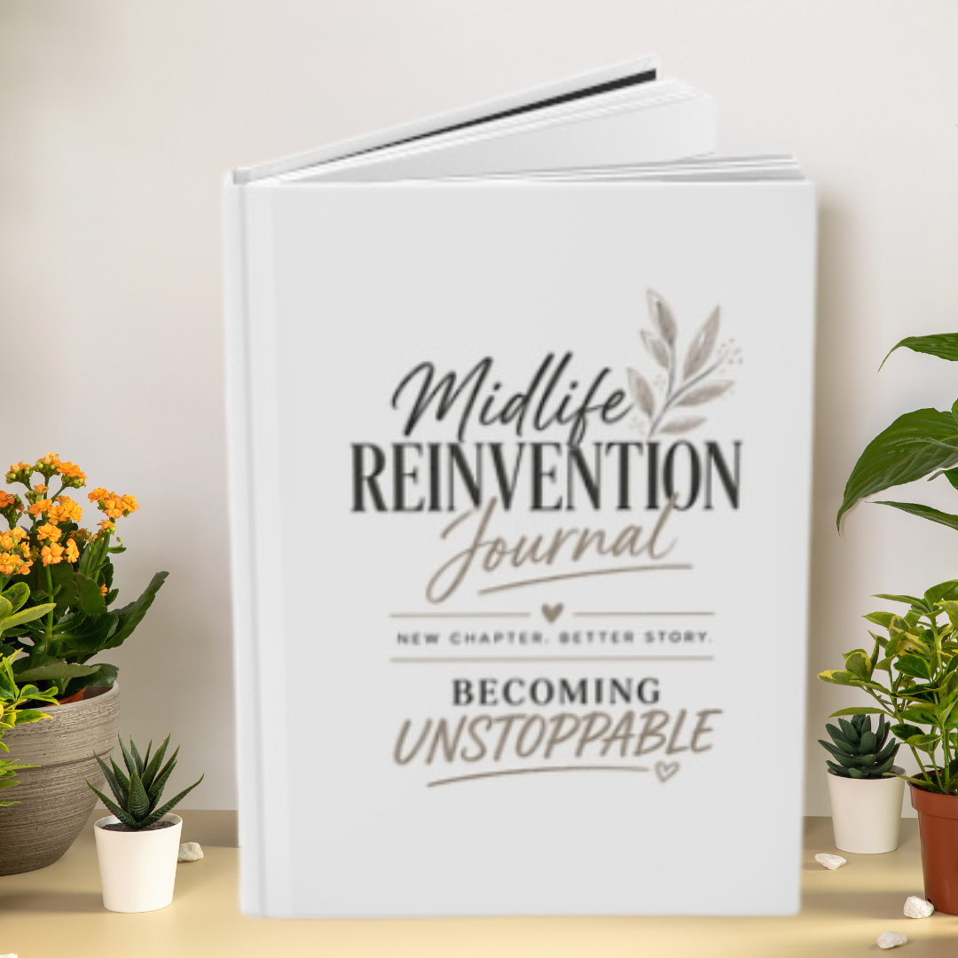 Midlife Reinvention Journal | Hardcover Notebook