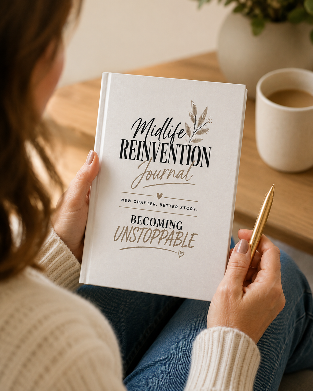 Midlife Reinvention Journal | Hardcover Notebook