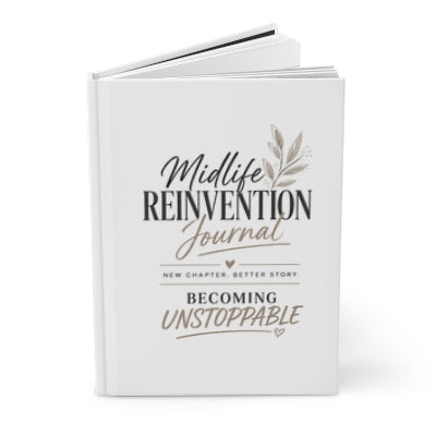 Midlife Reinvention Journal | Hardcover Notebook