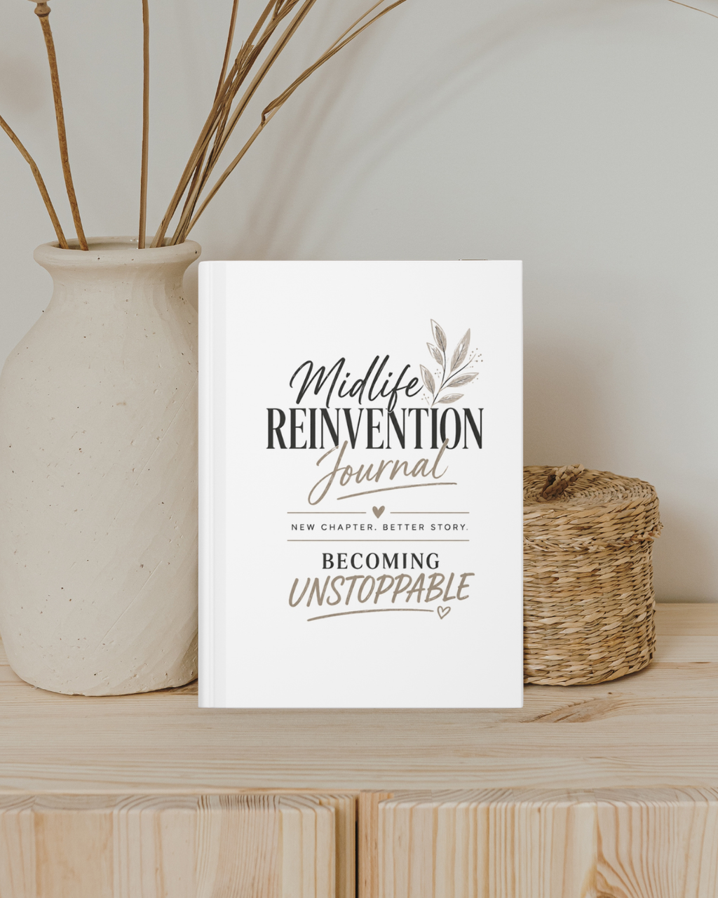 Midlife Reinvention Journal | Hardcover Notebook