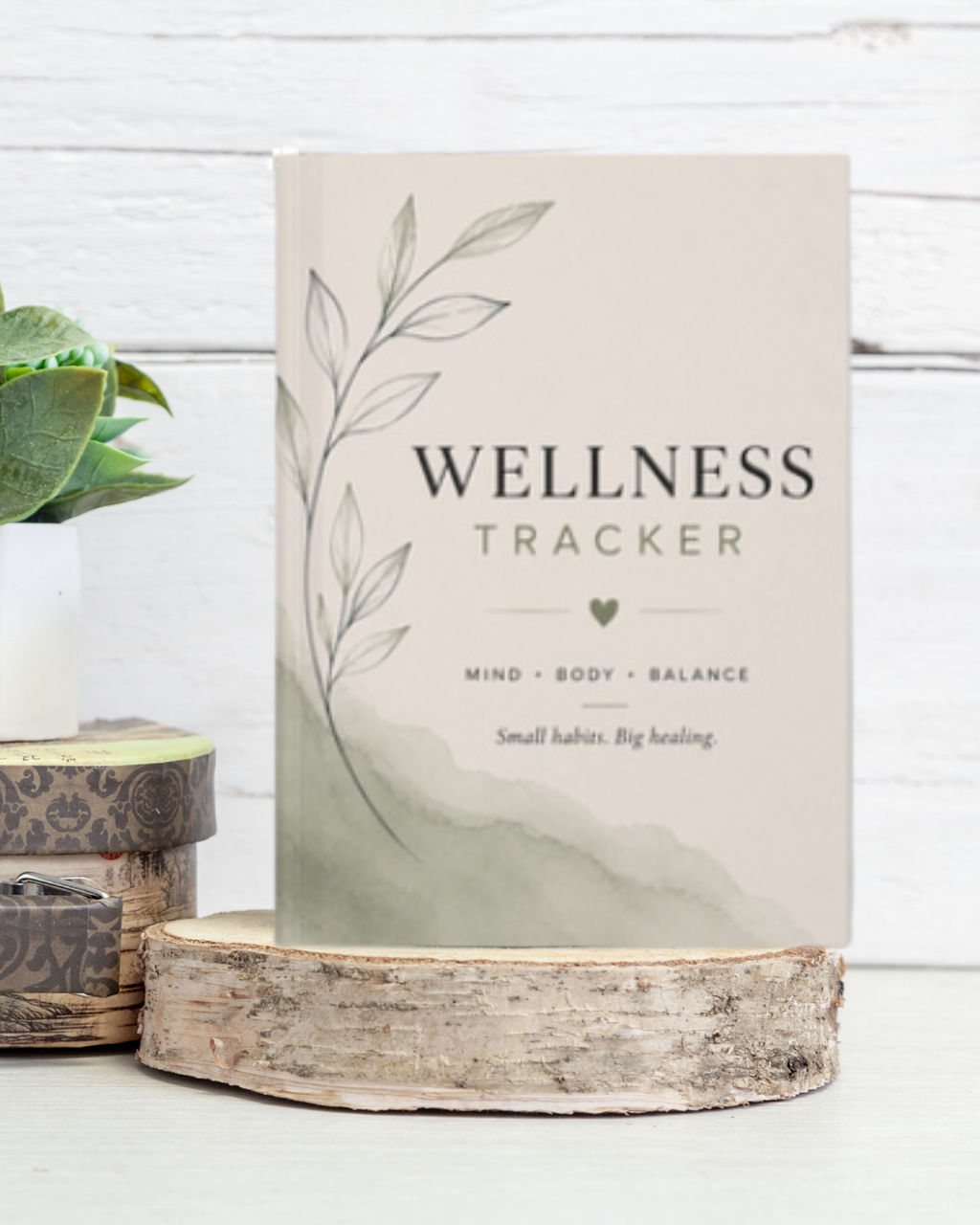 Wellness Tracker Journal | Self-Care Planner
