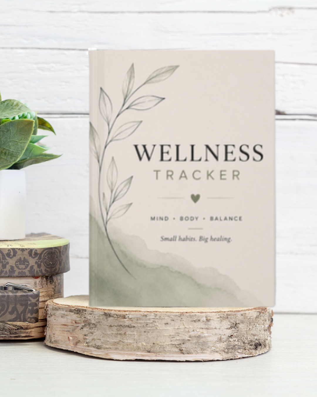 Wellness Tracker Journal | Self-Care Planner